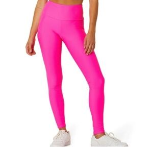 Goldsheep Pink High-Waisted Leggings